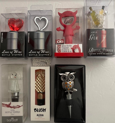 Wine Bottle Stopper, Assorted Brands & Shapes, Select