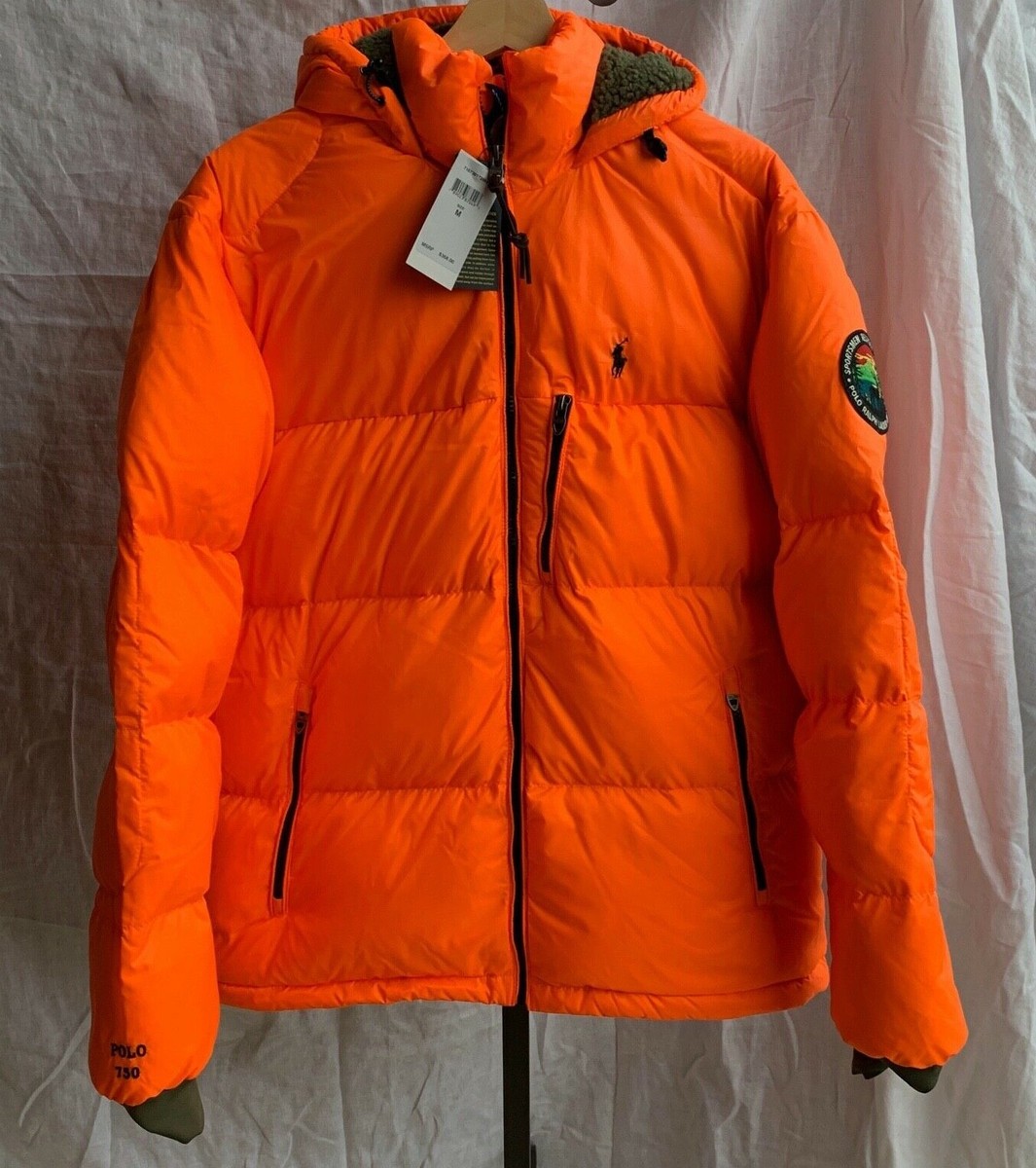 Polo Ralph Lauren Sportsman Puffer Down Jacket Orange Camo Polo Ralph Lauren Sportsman Puffer Down Jacket Orange Camo