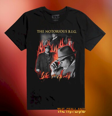 New Notorious B.I.G. Life After Death 1997 Vintage Mens T-Shirt