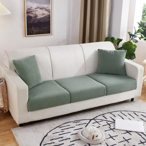 Dicke Jacquard Sofakissenbezüge Schoner Couchbezüge Anti-Staub Schonbezug - Bild 4 von 35