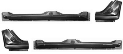1991-2001 Ford Explorer Factory Style 4 Door Outer Rocker Panel And Dog Leg Kit 