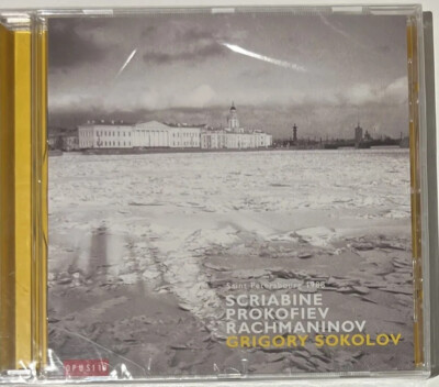 Grigory Sololov Scriabin Prokofiev Rachmaninov 1998 Naive Opus 111 CD Sealed