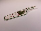 Christmas Cake Pie Slice Server Ceramic - Novelty Catering Item - VGC