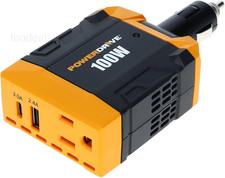 PWD100D 100 Watt Inverter 12v DC to 110v AC Converter Car Plug Adapter