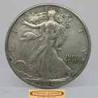 1942-D Walking Liberty Half Dollar, 90% Silver - #C59952NQ