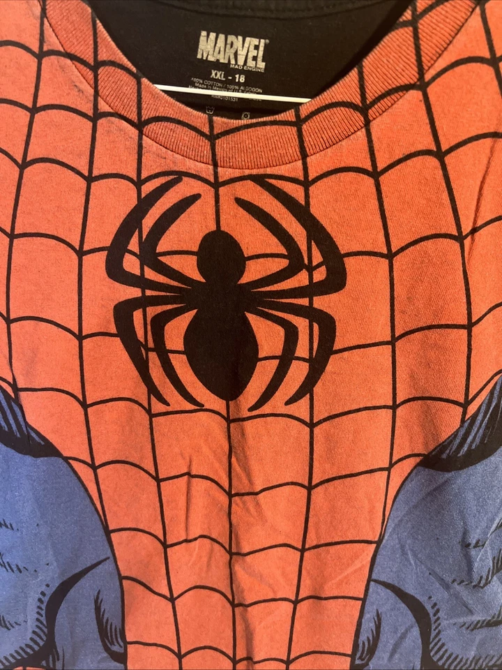 Marvel Mad Engine Graphic Spider-Man XXL 18 Short Sleeve - Image 2 of 4
