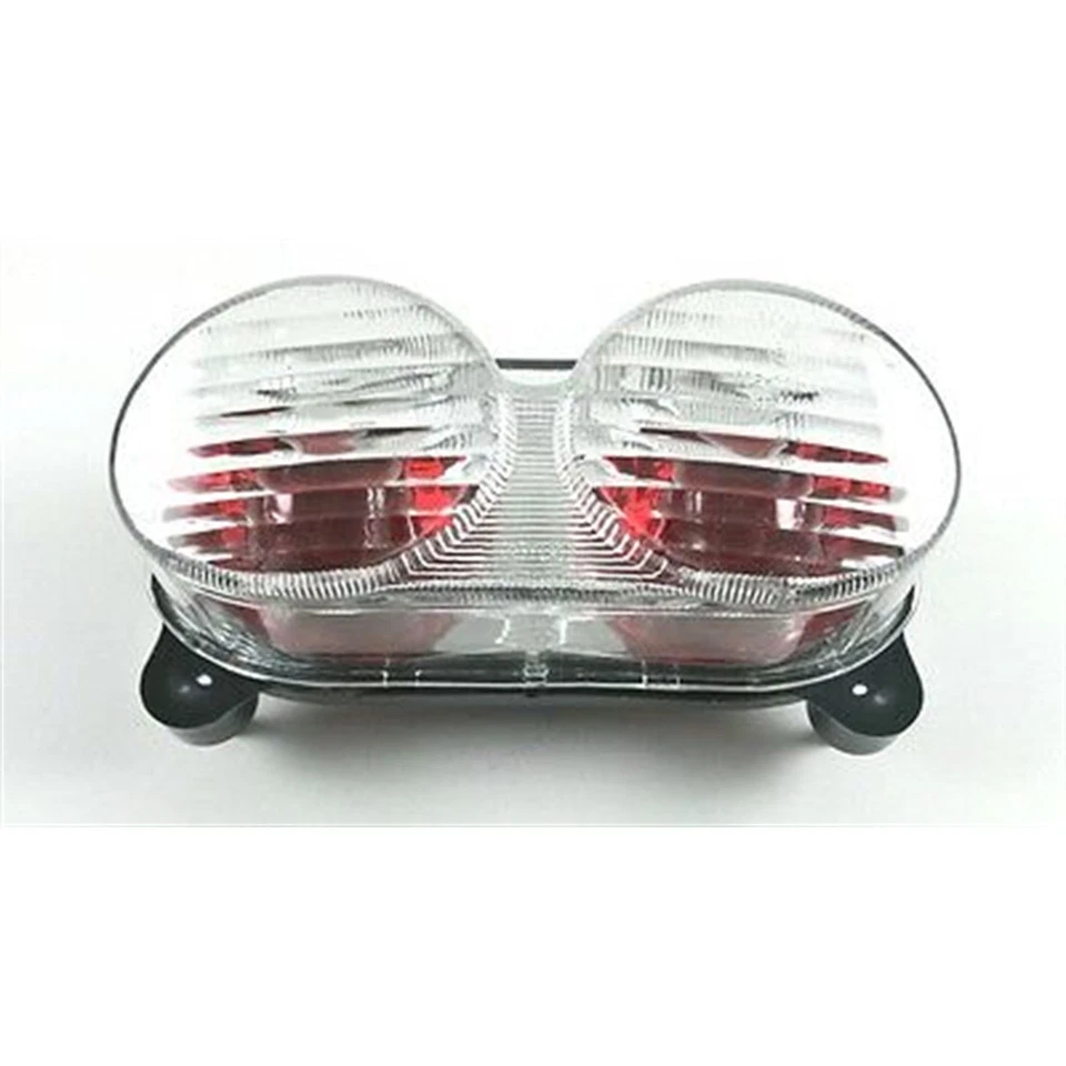 Conjunto de luz trasera/luz de freno de lente transparente para Kawasaki ZX6r ZX9R ZR7S 62-84751 Foto 2 de 4