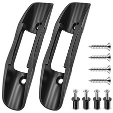 Kayak Paddle Holder Clips Deck Mounted Universal and Fishing Net Clip 2pcs