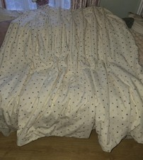 Lovely Heavy Lined Quilted Pinch Pleat Curtains. 46 I W 56 In D