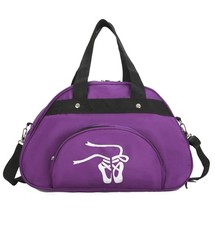 Dance Duffle Bag For Girls Ballet Bag,Light Weight,Gift Purple Purple