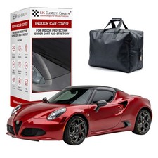 Alfa Romeo 4C Car Cover Indoor Stretch Soft Lined Cover All Models