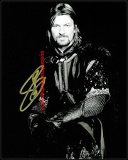 Sean Bean Autograph Signed Lord Of The Rings Boromir UACC RD 96