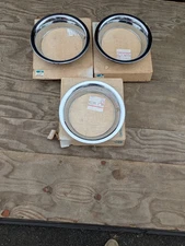 NOS 1968-81 Corvette 15x8 Rally Wheel Trim Ring 3923626