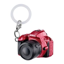 Gashapon Bandai Nikon Camera Personal Marker Charm Capsule Toy Nikon D5500 Red
