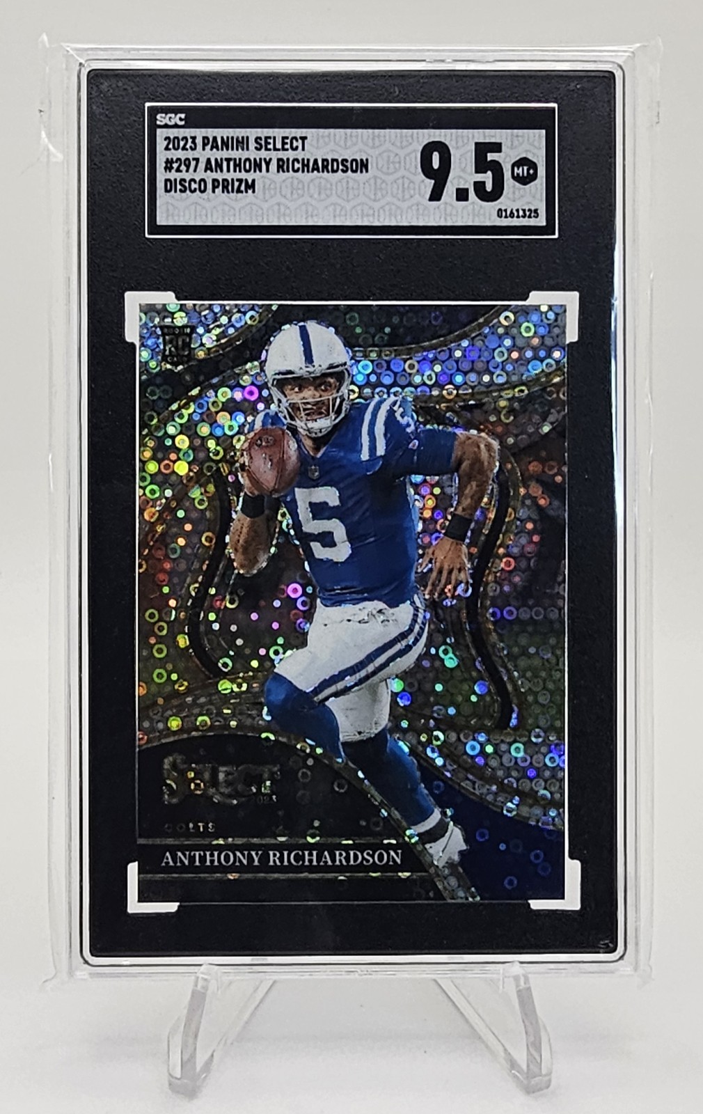🔥2023 Panini Select #297 Anthony Richardson Disco Prizm Rookie🔥