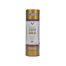 Nylon Shuttle 2000 Gold Volant de Badminton boîte de 6 jaune rouge