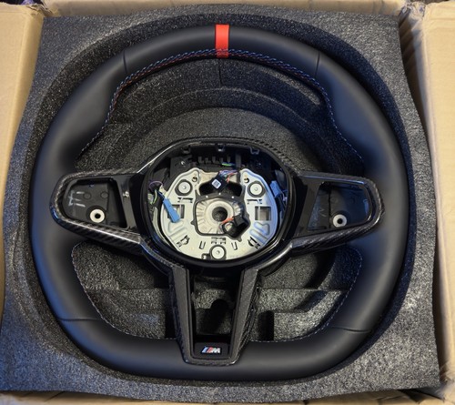 BMW OEM Flat Top/Bottom G80 LCI M3 G82 G83 LCI M4 G87 M2 Steering Wheel ...