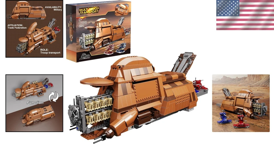 Battle Trade Federation Droid Ship Building Kit - Image 2 of 4