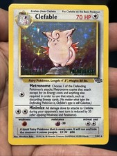Pokemon TCG Clefable Prerelease Holo Promo 1999 Wotc 01/64- LP
