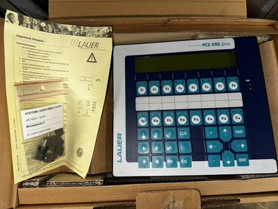 LAUER PCS 095.s plus / PG 195.203.3 / OPERATOR PANEL