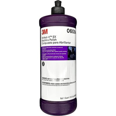 3M Perfect-It EX Machine Polish 06094 High Performance Auto Polish 1 Qt