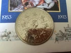 GB STAMPS MERCURY COIN FIRST DAY COVER 1993 CORONATION £5 MINT COIN