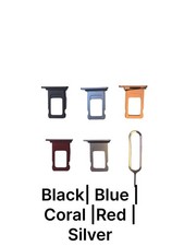 iPhone XR Sim Card Tray W/ Sim Eject Tool All Colors For Model: A1984