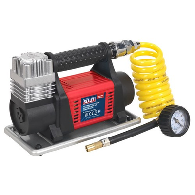 #ad Sealey Mini Air Compressor 12V Heavy Duty 25L Min GBP 62.39