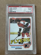 Bob Dailey 1981 Topps East MINT PSA 9 b