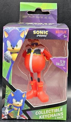 Netflix Sonic Prime Dr. Eggman Schlüßelanhänger Neu