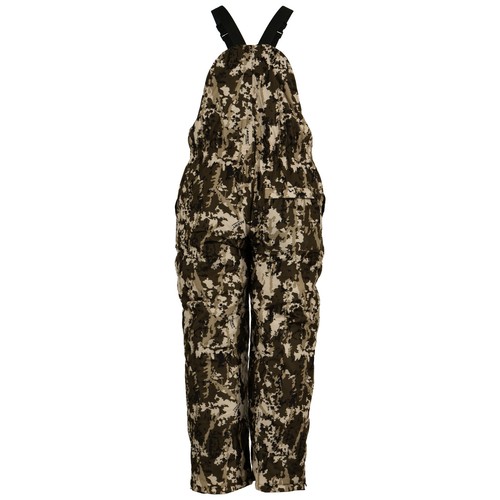 Gamehide Men's Flatland Insulated Weather Resistant Camo Hunting Bib - Picture 4 of 4