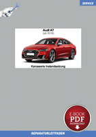 PDF Audi A7 (Ab 2018) Reparaturanleitung Karosserie Instandsetzung