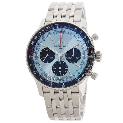 BREITLING Navitimer B01 Chronograph 43 Watches AB0138241C1A1 Stainless Steel...