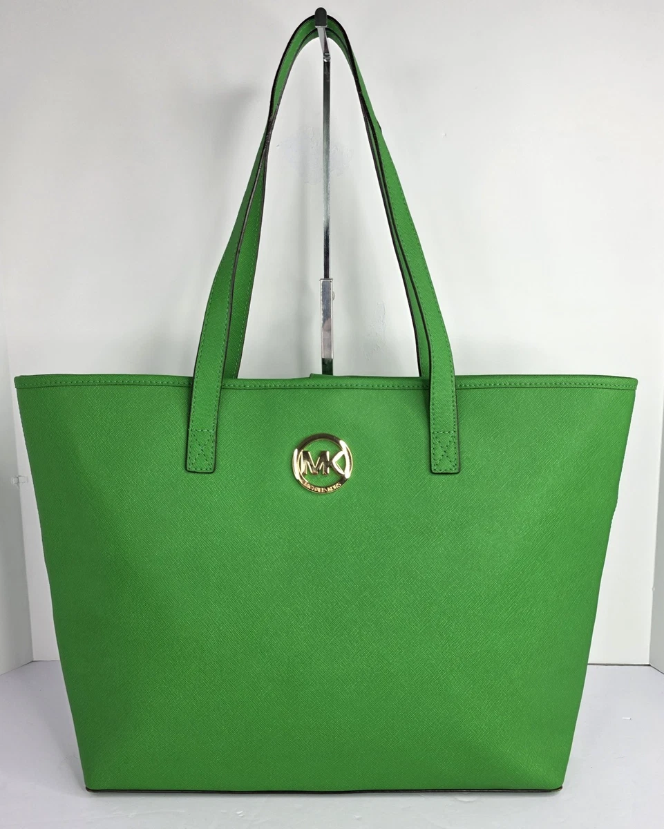 Michael Kors Jet Set Tote Green Bags & Handbags for Women for sale