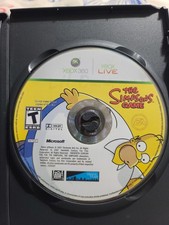 The Simpsons Game Microsoft Xbox 360 2007 DIS...