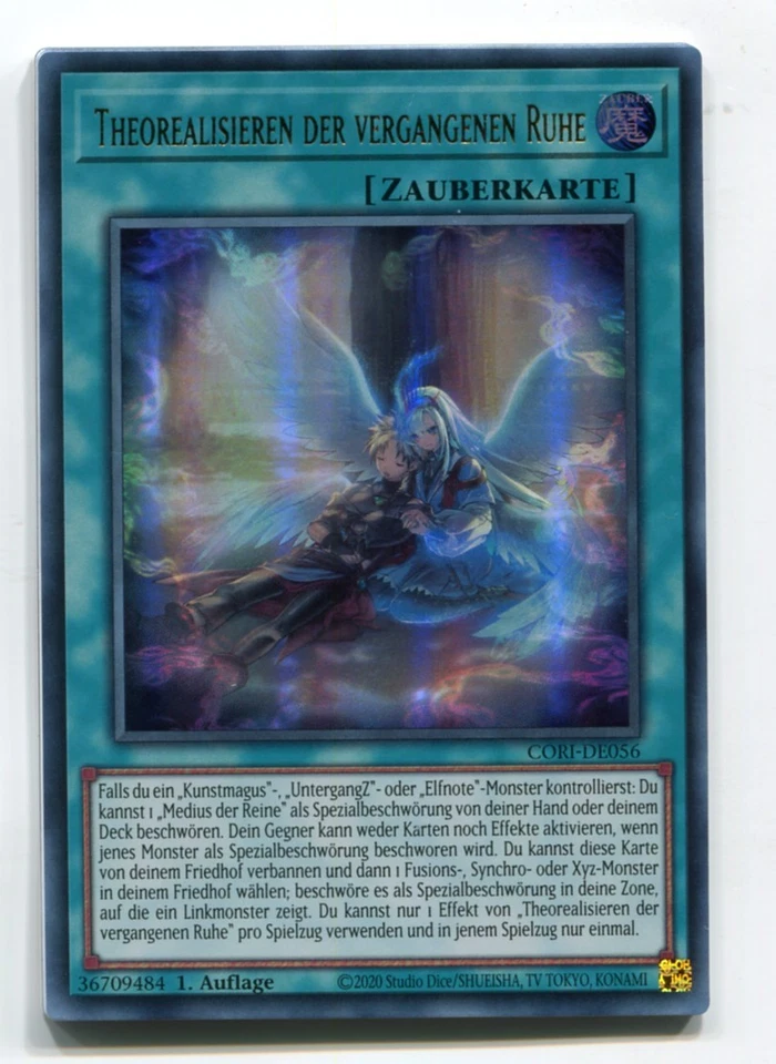 Yu-Gi-Oh! Theorealisieren der Vergangenen Ruhe Ultra Rare CORI-DE056 - Bild 1 von 1