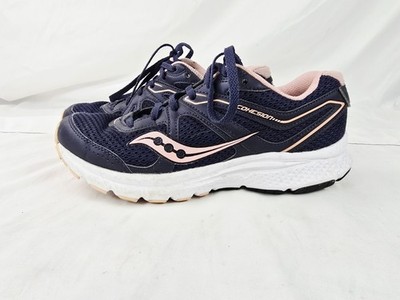 Saucony Grid Cohesion 11 Shoes Women's Size 7.5 Color Navy/Pink S10420-16