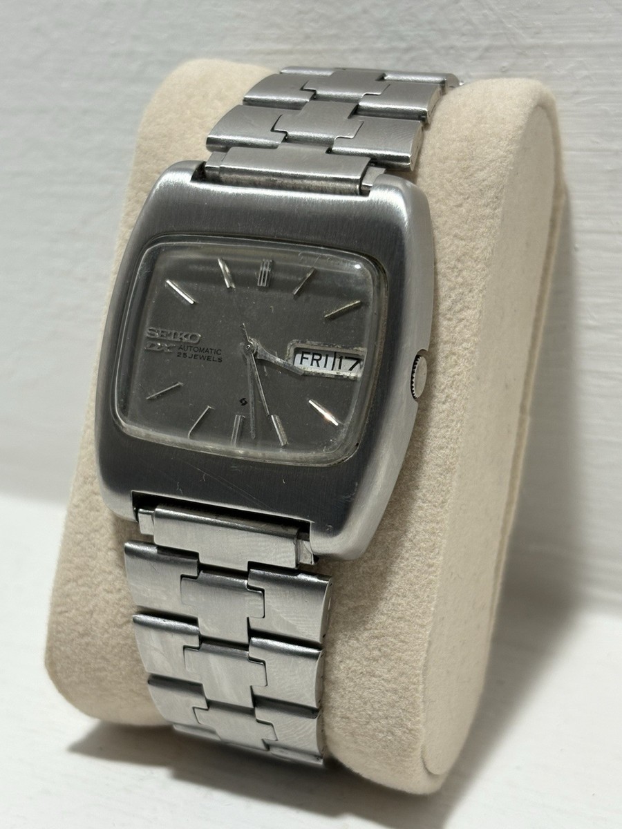 Vintage Seiko DX Automatic 25J 6106-5410 Day Date Men's Watch