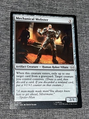 Mechanical Mobster - 0168 - Marvel's Spider-Man - MTG - NM/M - Eng Non Foil SPM