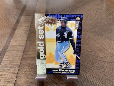 1995 Collector s Choice Frank Thomas You Crash the Game Gold #CR19 White Sox