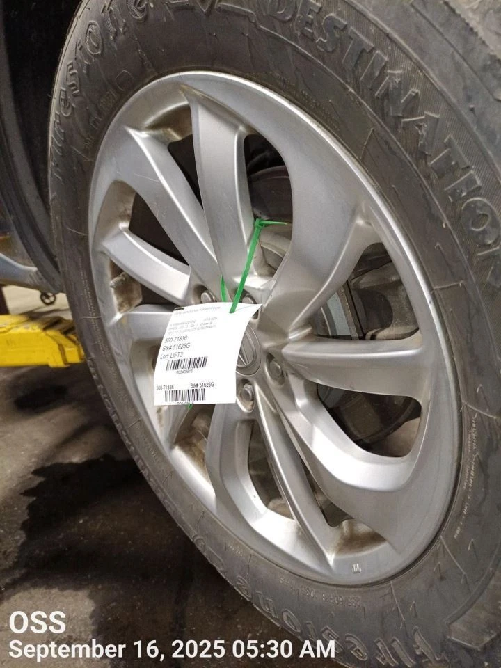 WHEEL/RIM 42700TX4A71 2016-2018 ACURA RDX Foto 2 de 4