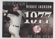 2015 Topps Update Highlight of the Year Reggie Jackson #H-77 HOF 00em