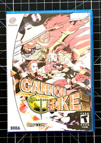 Dreamcast Cannon Spike Custom Case NO Game or Manual