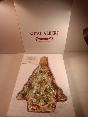 Royal Albert - Old Country Roses - Seasons Of Colour Tree Candy Dish - NIB