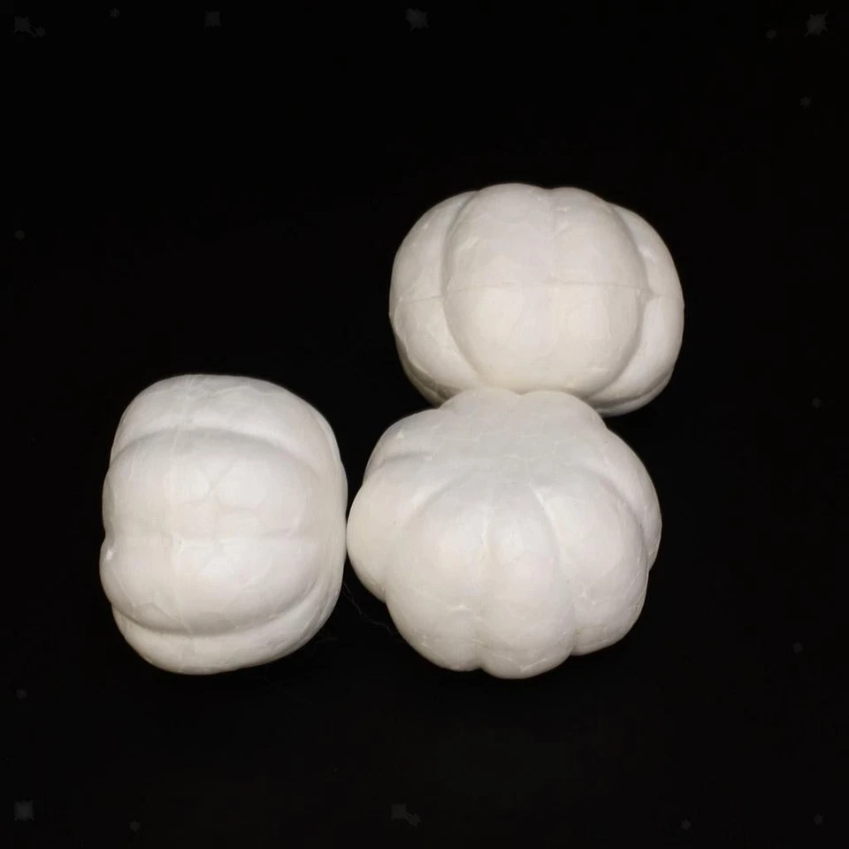 20pcs Halloween Pumpkin Styrofoam Ornaments for Party Decor - Image 3 of 4
