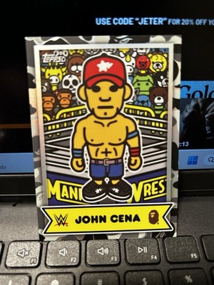 2026 Topps Wwe Bape John Cena Baby Milo /50 | eBay