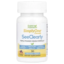 SimplyOne®, See Clearly, Triple Power Vision Formula with Lutein, Zeaxanthin,