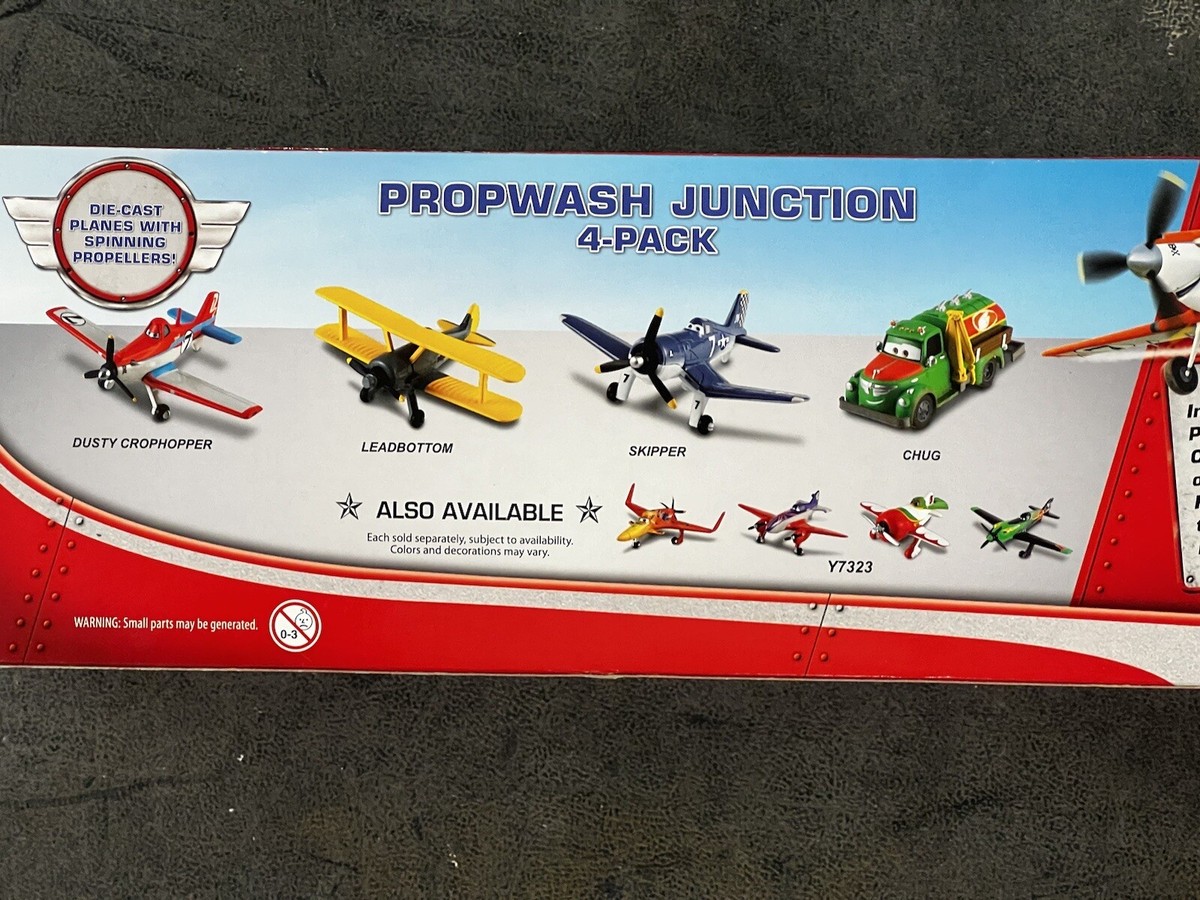 Disney Planes PROPWASH JUNCTION 4-PACK Target Exclusive Mattel 2012 RARE NEW