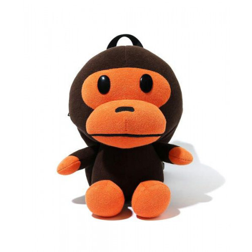 バッグ BAPE BABY MILO PLUSH DOLL BACKPACK BAPE Baby Milo Plush Backpack Brown - SS24 - US