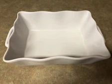 Gateware 2.5 Quart Casserole Dish Oven Microwave Dishwasher Safe Rectangle 10x7